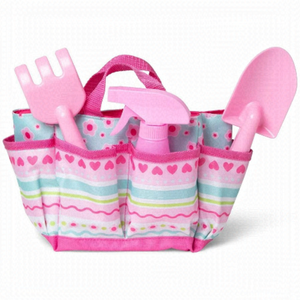 New Melissa & Doug Giddy Buggy Pink Kids Garden Tote Set Outdoor Learning Toy